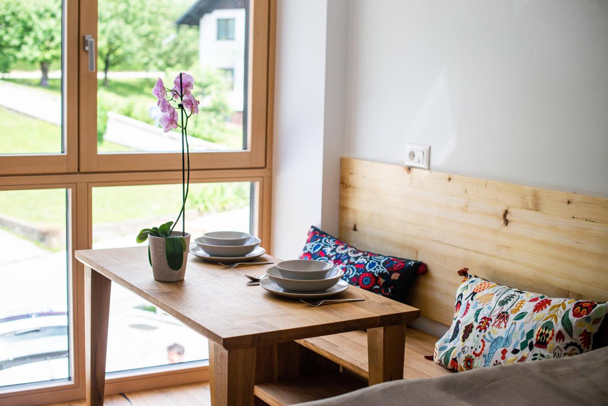 Ferienwohnung Lucka Bled Quiet Location, Free Bikes, Big Garden, Doctor Exterior foto
